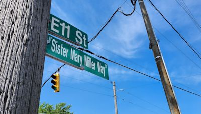 'Sister Mary Miller Way' unveiled in east Erie