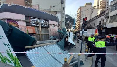 Video: seis heridos por el derrumbe de una obra en construcción en Tucumán
