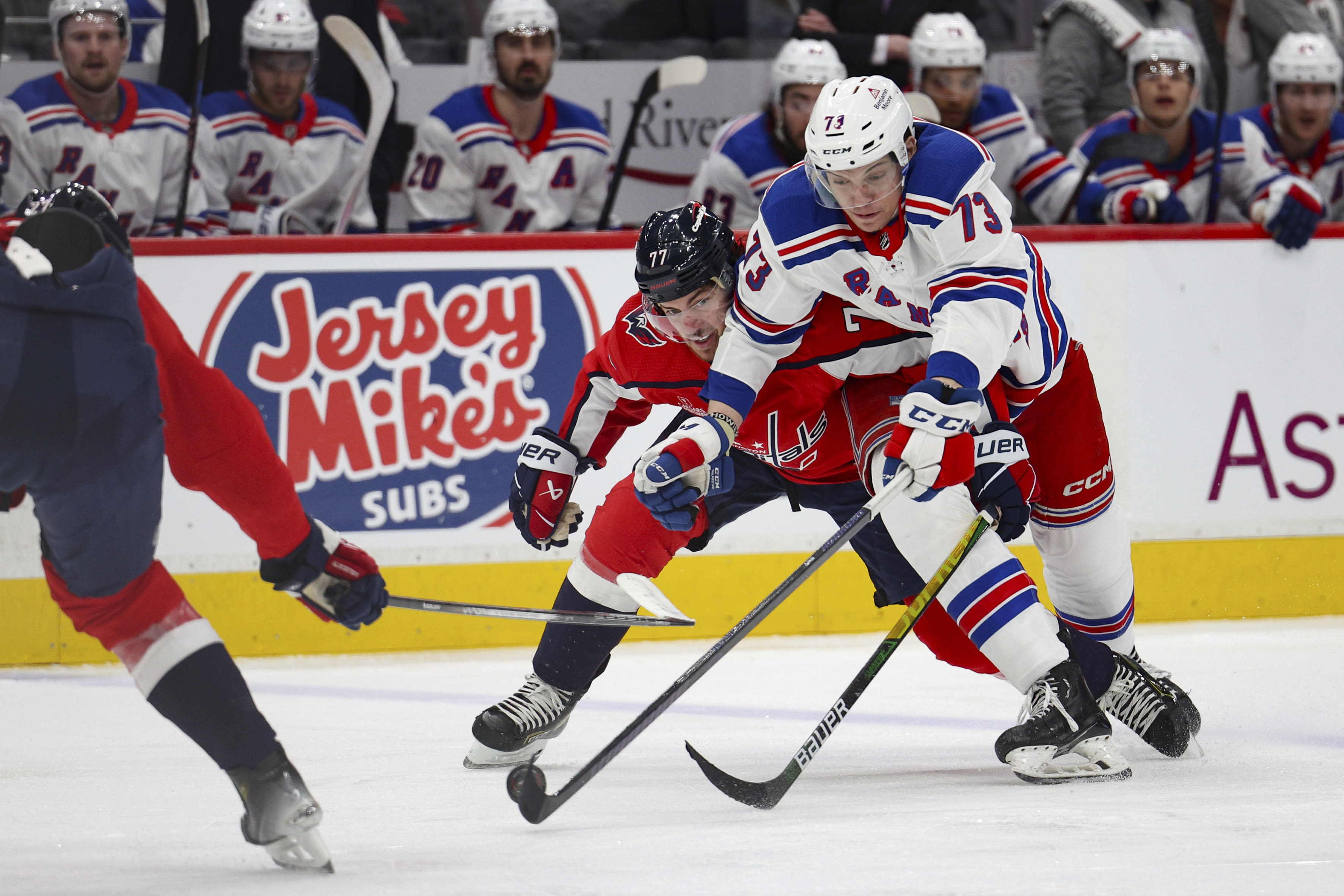 Rangers' Matt Rempe is in the spotlight again after his hit on Capitals' Trevor van Riemsdyk