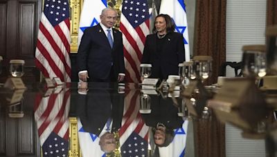 Harris tells Netanyahu she 'won't be silent' on Gaza crisis in meeting that had more eyes on it than Biden's