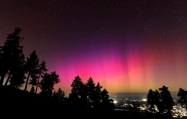 Rare solar storm brings northern lights to Southern California