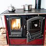 These stoves are designed to not only heat a room, but also to cook food and provide a source of hot water. They are popular for their versatility and ability to provide a traditional cooking experience, as well as their efficient heating capabilities.