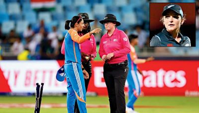 IND vs NZ: Frustration mounts as Amelia Kerr’s non run-out decision leaves India seething