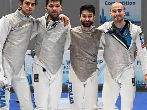 Coppa del Mondo di fioretto maschile a Hong Kong, per Alessio Foconi argento nella prova a squadre