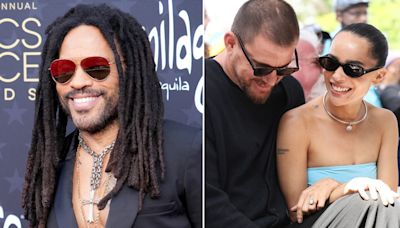Lenny Kravitz confirms exciting family news for daughter Zoe and Channing Tatum