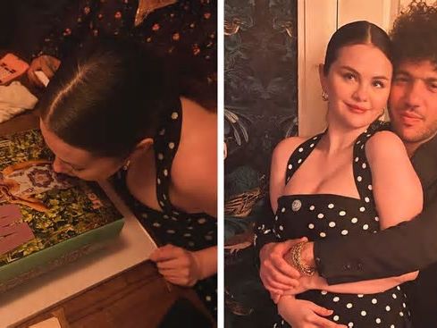 Selena Gomez lambe partes íntimas do namorado em capa do seu livro de receitas e gera revolta entre seus fãs