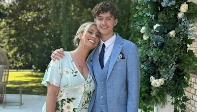 Stacey Solomon shows rarely-seen son all grown up & off to school prom