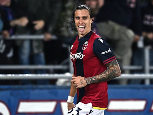 Arsenal target Riccardo Calafiori left out of Bologna squad