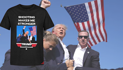 Post-Assassination Attempt At Donald Trump Rally, 'Shooting Makes Me Stronger' T-Shirts Hit Shelves in China