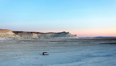 The Wild Deserts, Deep Canyons, and Teal Waters of Mangystau, Kazakhstan