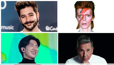 David Bowie, Camilo, Ricardo Montaner, RM (BTS) y más estrenos musicales este viernes