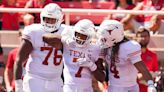 Steve Sarkisian says the sky is the limit for Texas LT Kelvin Banks