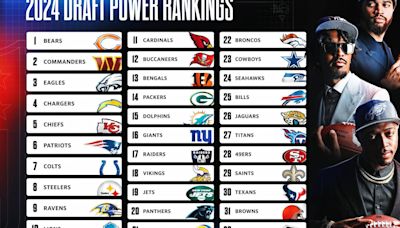 NFL Power Rankings, draft edition: Did Patriots fix their offensive issues?