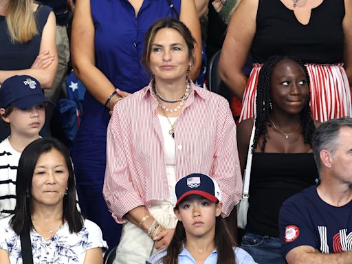 Mariska Hargitay shares rare photo with kids at Paris Olympics