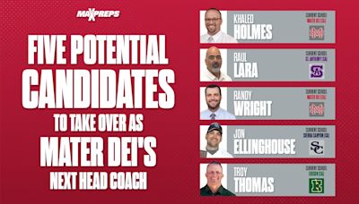 High school football: Five potential candidates to replace Frank McManus as Mater Dei head coach