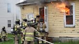 Firefighters train in house burn | News, Sports, Jobs - Fairmont Sentinel