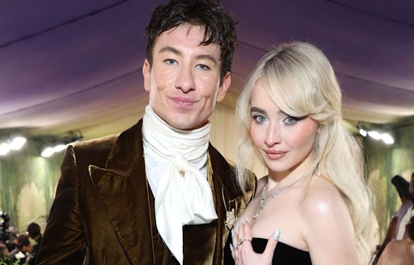 Saltburn's Barry Keoghan and Sabrina Carpenter make red carpet debut