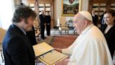 Putting insults aside, Argentina's Milei hails 'positive relationship' with pope