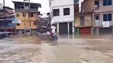 En Barbacoas, Nariño cientos de afectados por las lluvias.