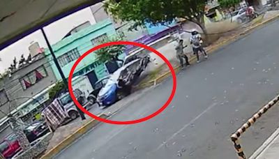VIDEO: Cae automovilista que atropelló y mató a repartidor de comida en GAM, CDMX