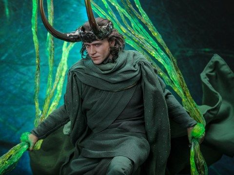Hot Toys’ God Loki Sits Upon a Throne of Lies