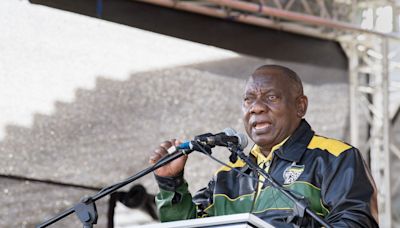 Ramaphosa Labels Opposition Flag-Burning Election Ad Treasonous