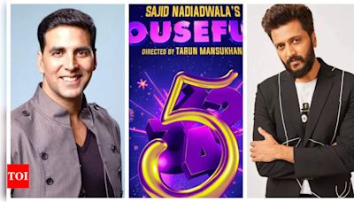 Akshay Kumar, Abhishek Bachchan and Riteish Deshmukh to wrap 'Housefull 5' shoot before Diwali: Report | Hindi Movie News - Times of India