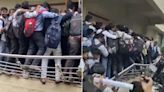 Bharuch Viral Video: Stampede-Like Situation During Walk-In-Interview At Ankleshwar Hotel, Video Shows Applicants Falling Down...