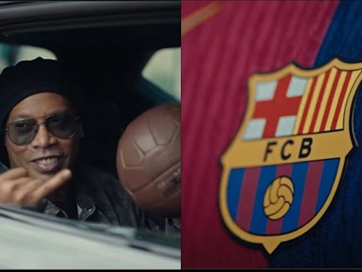 VIDEO: Ronaldinho, Iniesta y Alexia Putellas, entre otras estrellas, presentaron la nueva camiseta del Barcelona