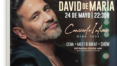 Encuentro íntimo con David DeMaría en Falling Leaves: ¡conoce al artista y disfruta de un concierto exclusivo!
