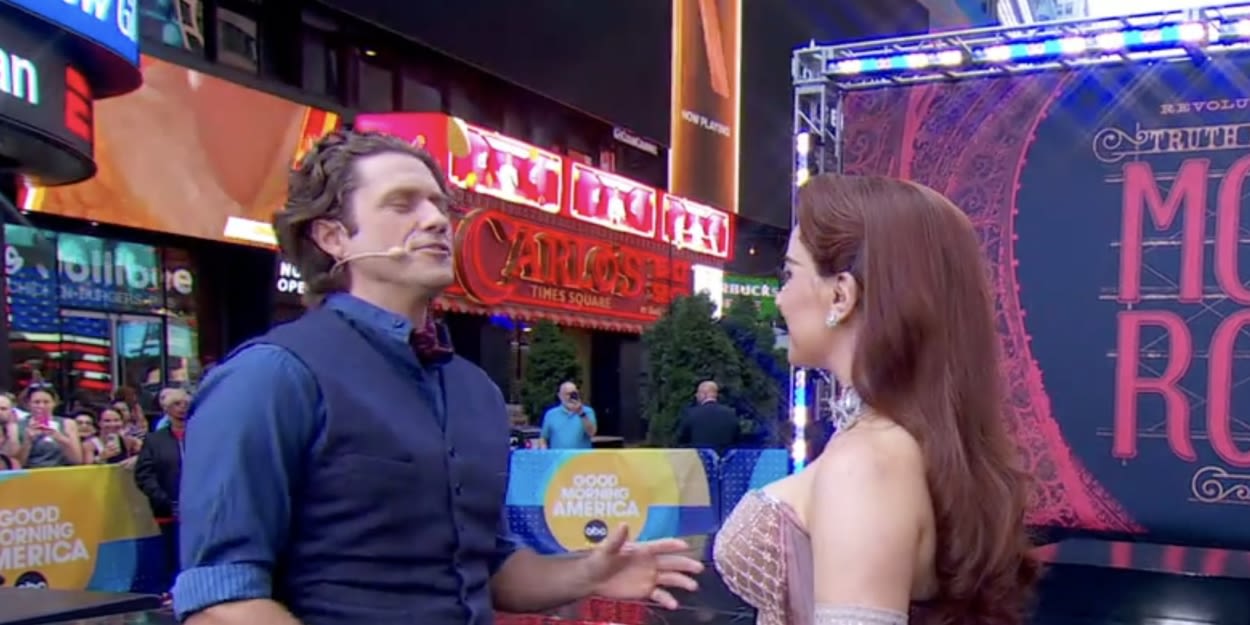 Video: Aaron Tveit & Cast Perform a MOULIN ROUGE! Medley