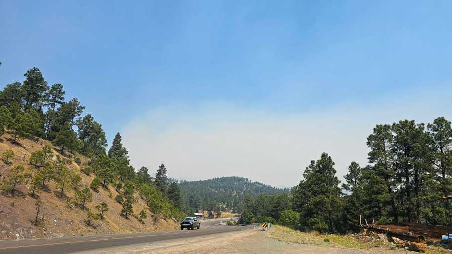 Blue 2 Fire near Ruidoso now estimated at 2.8K acres
