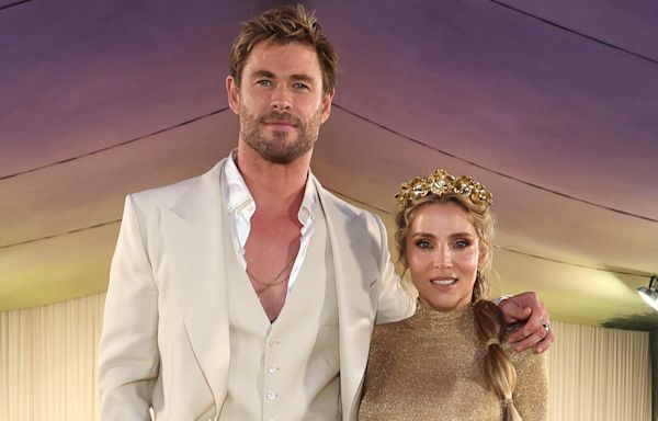 Chris Hemsworth and Elsa Pataky Make a Stunning Pair at the Met Gala