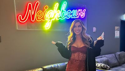 Chrishell Stause reveals Neighbours update as she films in Melbourne