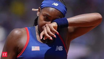 Olympics 2024: Coco Gauff loses argument with chair umpire and match to Donna Vekic - The Economic Times