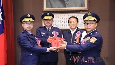 中市警察局分局長及交通警察大隊長交接 中市府：盼繼續為台中治安打拚 | 蕃新聞