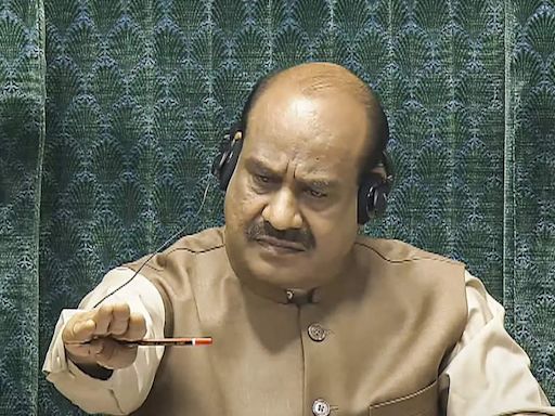 Congress urges Om Birla not to dub farmers' media byte in Parliament premises as violation, cites past instances - The Economic Times