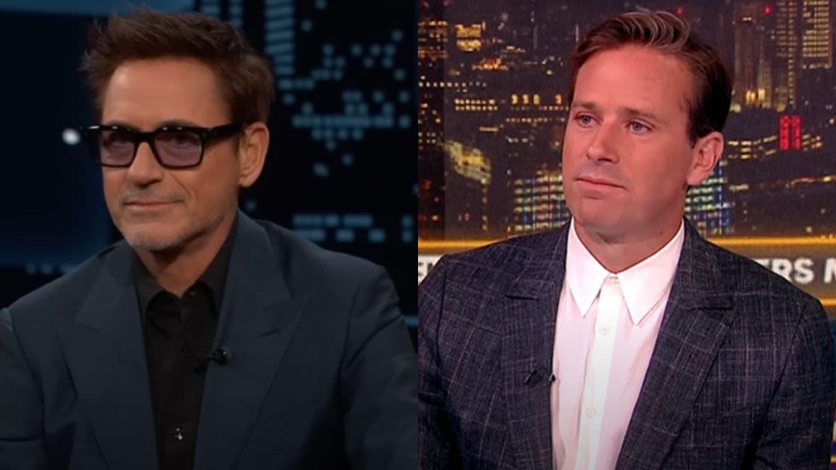 Armie Hammer Denies That Robert Downey Jr. Paid For His Rehab, But Explained How The Actor Supported Him