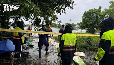快訊／凱米過境再添1死！67歲岡山翁巡魚塭遭洪水沖走身亡