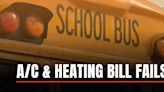 Bill to require La. school buses to have A/C, heating fails in the state House