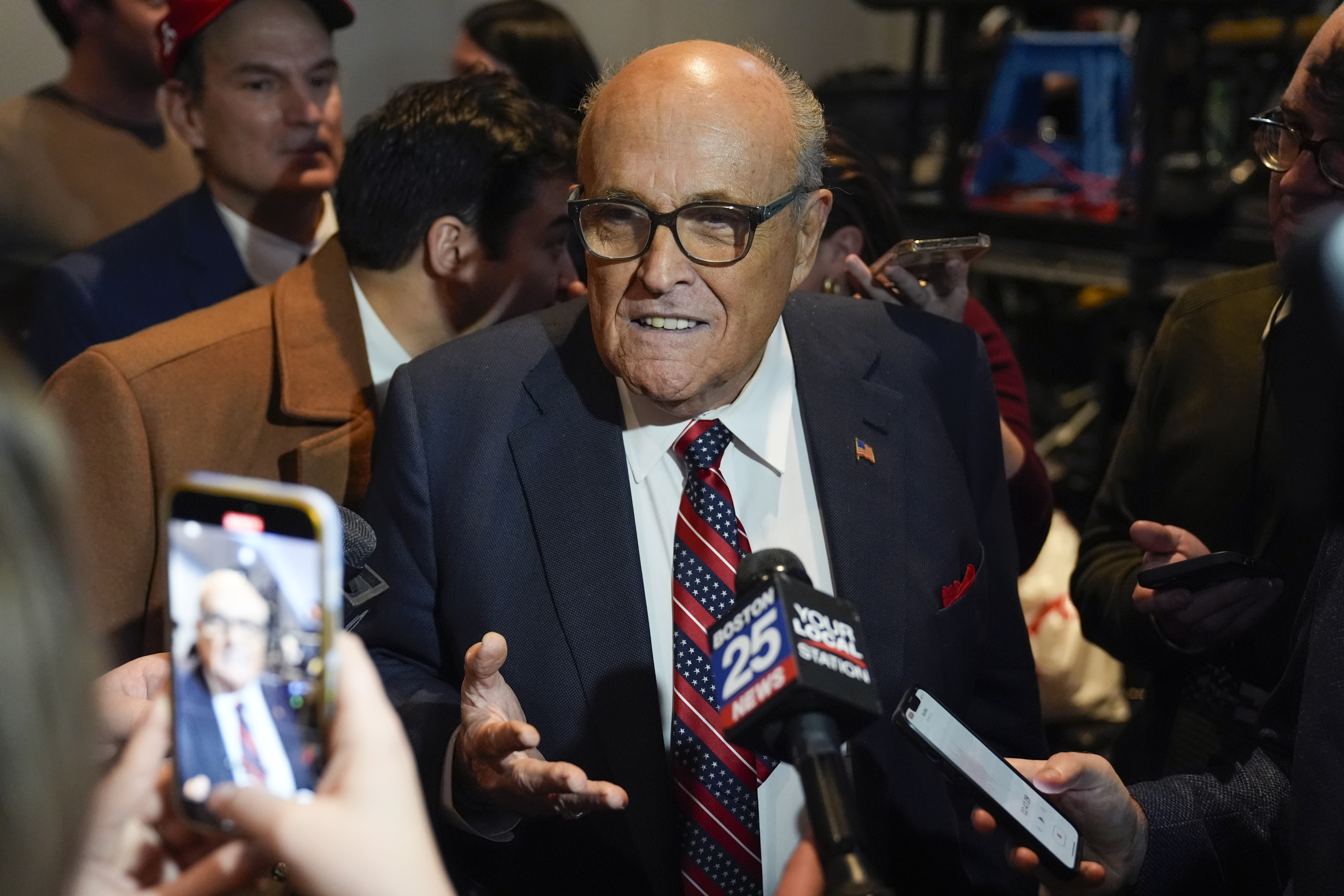 WABC Radio suspends Rudy Giuliani for flouting ban on discussing discredited 2020 election claims