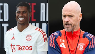 Ten Hag names Man Utd signing brought in to get Rashford back to his best