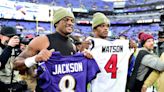 Where does Deshaun Watson’s average salary rank among QBs after Lamar Jackson extension?