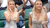 Taylor Fritz’s Girlfriend Morgan Riddle Embraces Delicate Floral Prints in Sundress at Wimbledon for Day 10 Quarter-finals Match