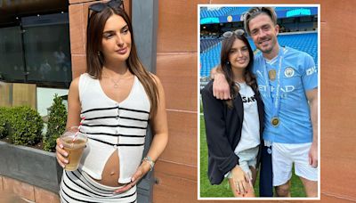 Jack Grealish’s girlfriend Sasha Attwood 'glowing' as she shows off baby bump