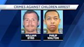 Covington Police arrest two men accused of sex crimes against children