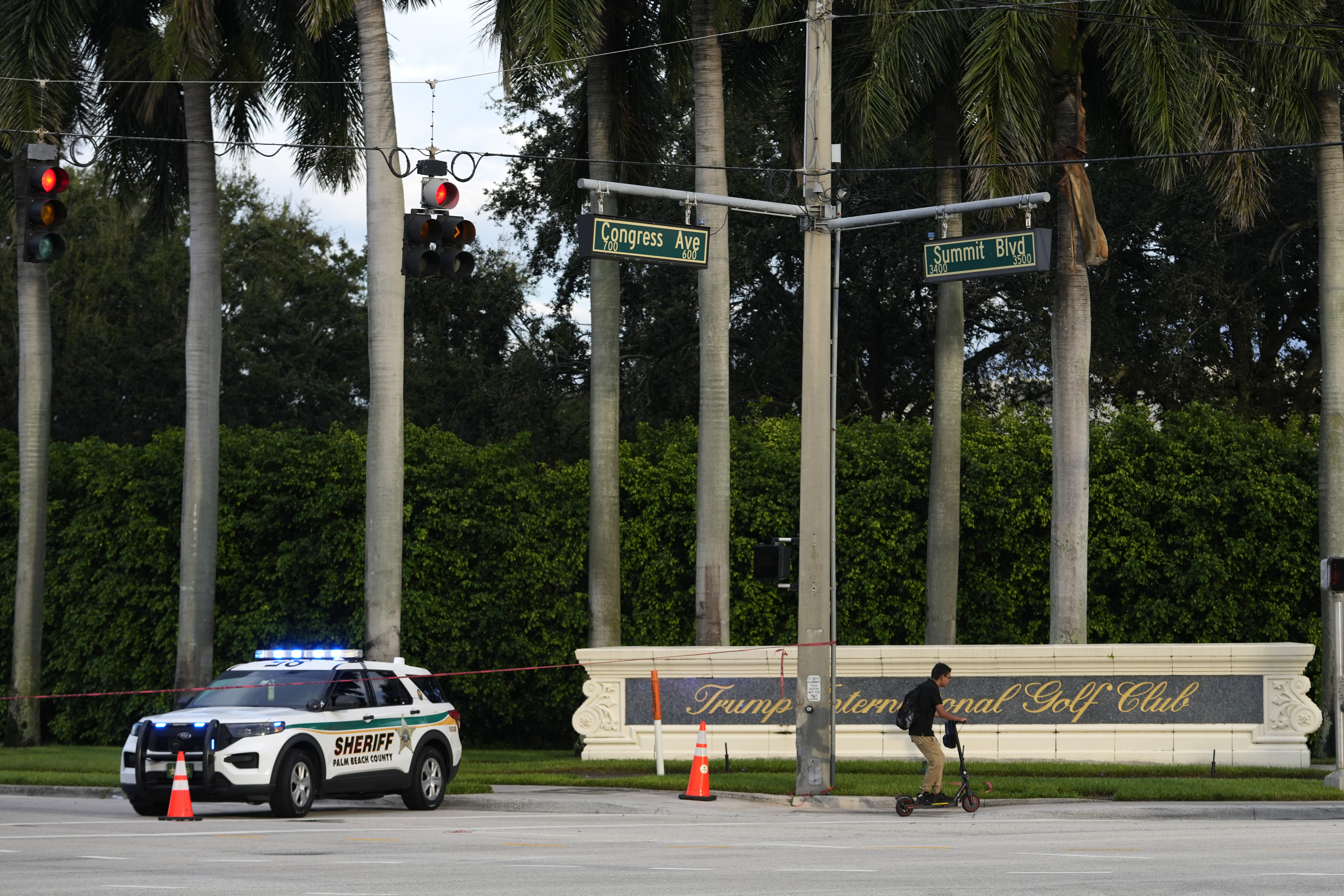 Man charged in Trump incident may have waited near his golf course for nearly 12 hours