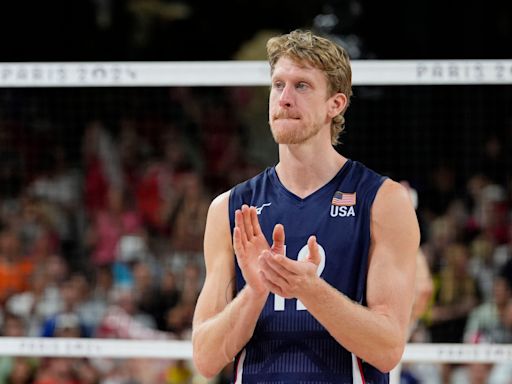 Cincinnati native Max Holt, Team USA volleyball will go for bronze medal at Paris Olympics