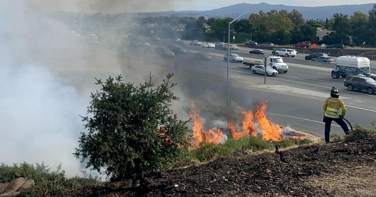 San Jose vegetation fire near Tully Road triggers shelter-in-place advisory