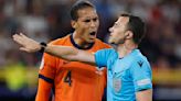 Virgil van Dijk fumes at referee in Netherlands' defeat to England